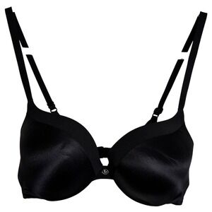 Victoria's Secret Black Push-Up-Plunge Bra Size 34C